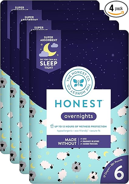 target honest overnight diapers
