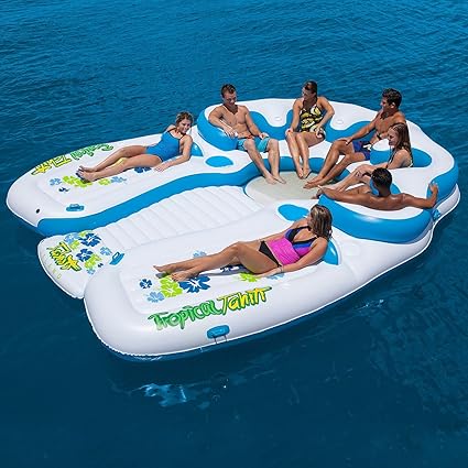 floating island water toys