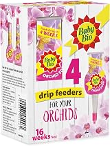 Baby Bio Orchid Automatic Drip Feeders 4x40ml Ready To Use Plant Food