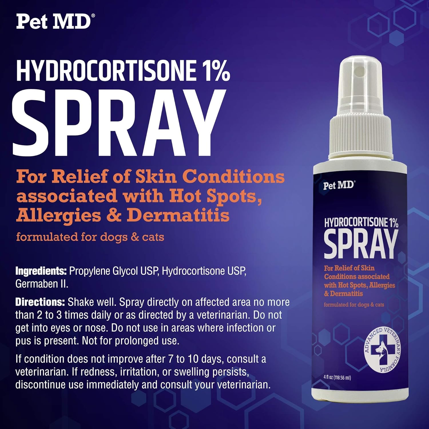 hydrocortisone spray for cats