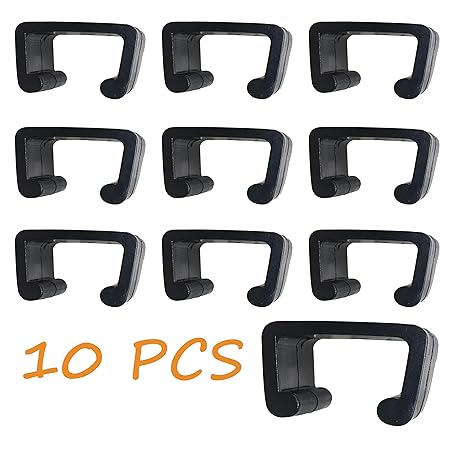 Delman 10 Pcs Patio Furniture Clips Rattan Wicker Furniture Clip