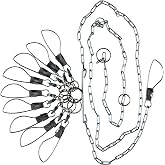 Lindy Chain Stringers - 9 Swiveled Moveable Snaps
