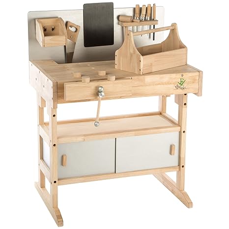 Ultrakidz Banco Da Lavoro Per Bambini In Legno Massiccio
