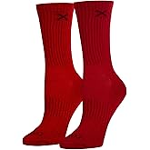 Odd Sox - Basix Heather Athletic Crew Socks - Knit Cotton Cushioned Breathable Arch Support - Unisex Sizing