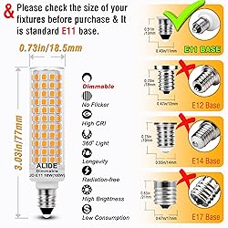 E11 Led Bulbs,JDE11 120V 100W Halogen Candelabra