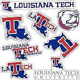 Desert Cactus Louisiana Tech University Sticker Bulldogs Vinyl Decals Laptop Water Bottle Car Scrapbook Sheet T2 (Type 2)