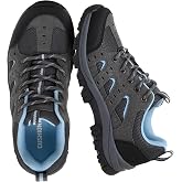 CUSHIONAIRE Brig Womens Hiking Shoes, Supportive Trail Shoes for Women with Waterproof Protection and Arch Support
