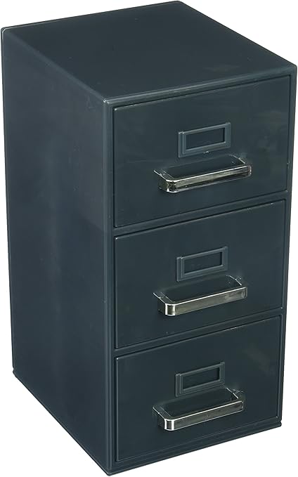 Amazon Com Forum Novelties 3 Drawer Mini Filing Cabinet 9 H X 5 5