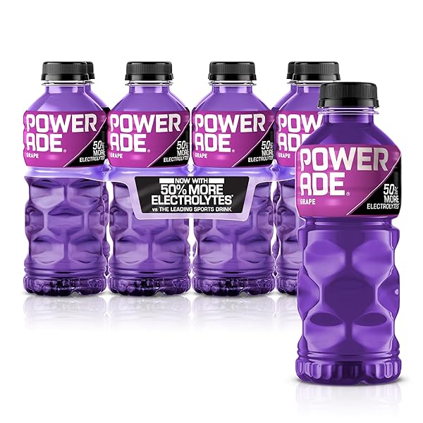 POWERADE GRAPE, 20 FL OZ, 8 PACK