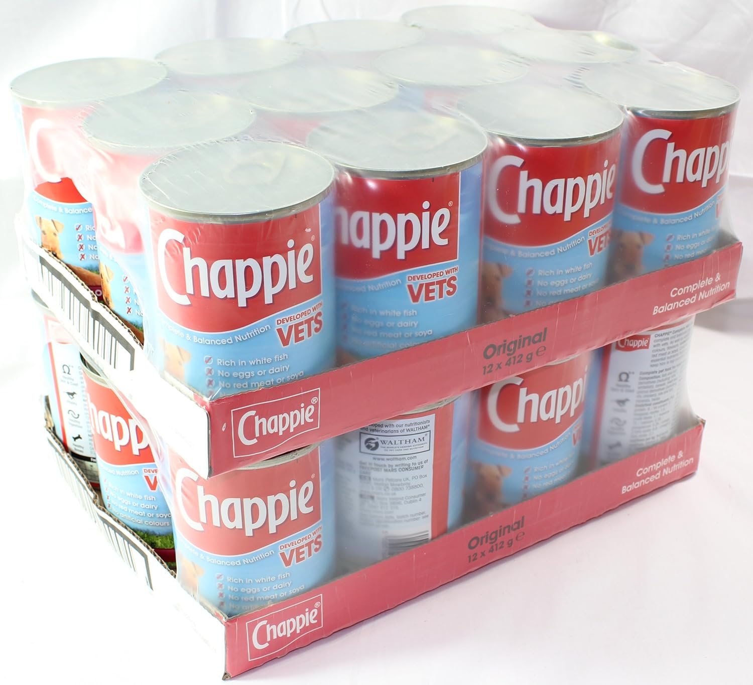 24 x 412g Cans of Chappie Original (bulk postage combo saving deal