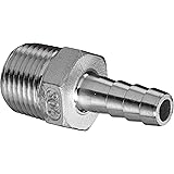 1/2" MPT x 3/8" Barb - Stainless by Midwest Homebrewing and Winemaking Supplies