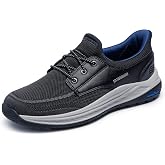 Skechers Men's Meroe Alden Loafer | Casual, Slip-ins, Relaxed Fit, Air-Cooled Memory Foam, Goodyear Rubber