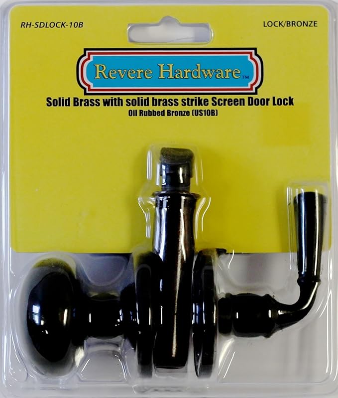 Revere Hardware Screen Door Lock RHSDLOCK