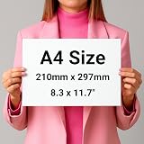 LP Lifestyle NO PARKING 24hr Access Sign Red A4 No Holes view 3