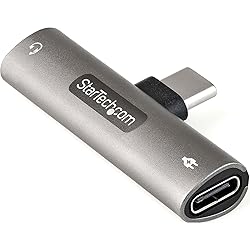 StarTech.com USB C Audio & Charge Adapter - USB-C