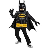 Batman Lego Movie Classic Costume, Black, Medium (7-8)