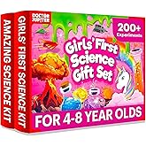 Doctor Jupiter Girls’ First Science Gift Set for Ages 4+ | Set of Girls' First Science Kit & Amazing Science Kit |Birthday Gift Ideas for 4-5-6-7-8 Year Olds |STEM Learning & Education Toys