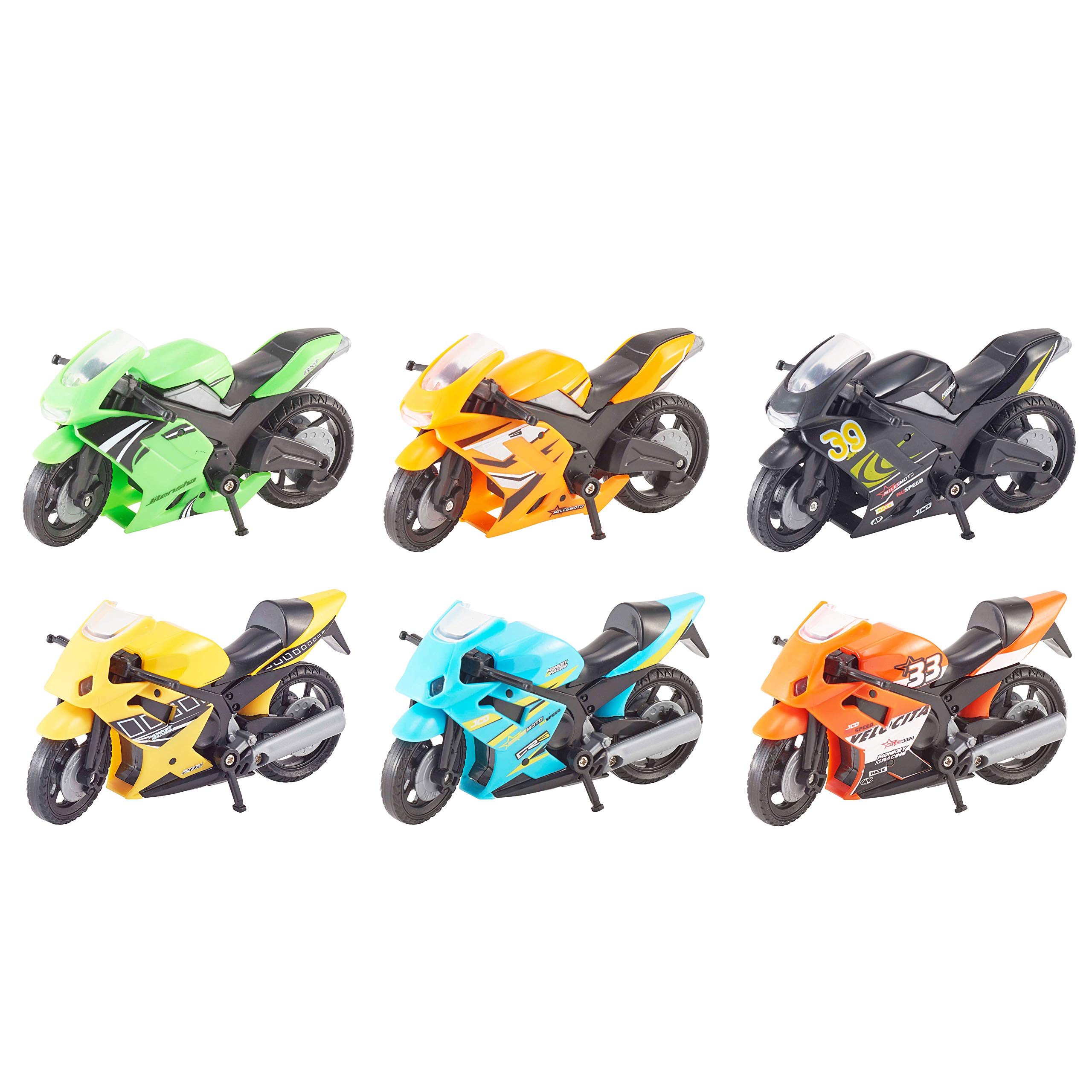Teamsterz 7535-74323 Toy Bike, Multicolour