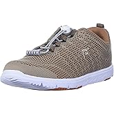 Propét Women's Travel Walker Evo Sneaker, Taupe/Sienna, 6.5