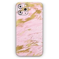 Design Skinz Rose Pink Marble & Digital Gold