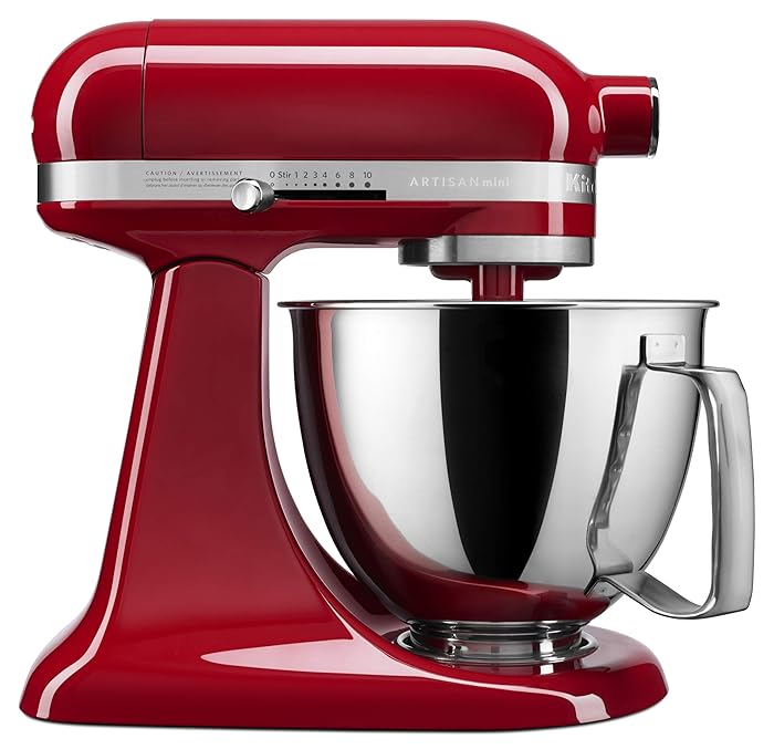 KitchenAid KSM3316XER Artisan Mini Stand Mixers, 3.5 quart, Empire Red