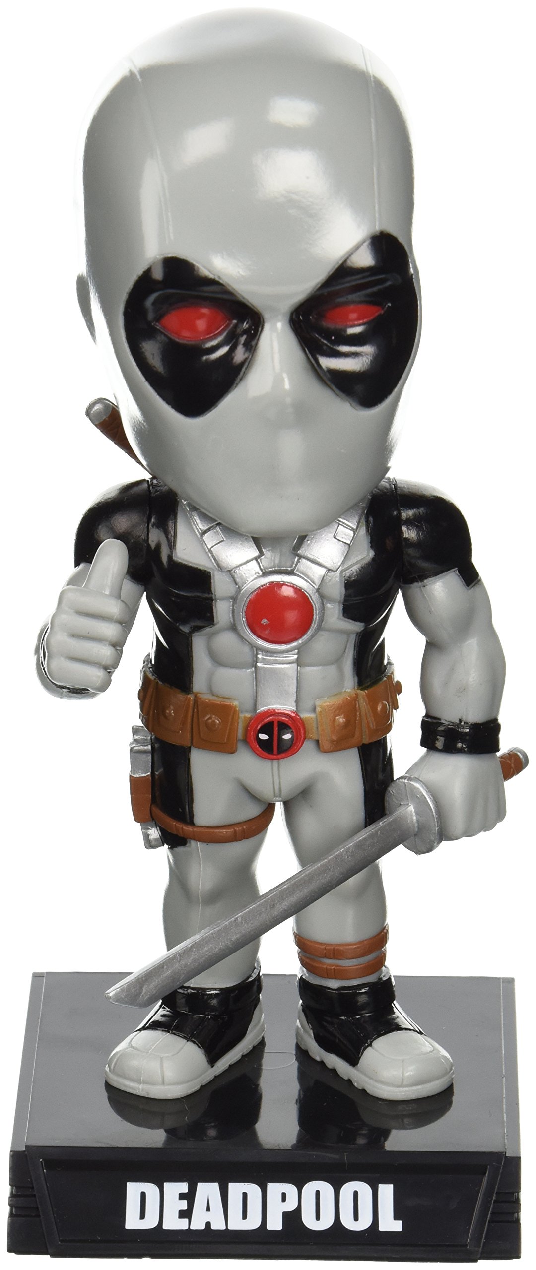 Funko 024583 Marvel: Deadpool Wacky Wobbler Bobble Head Figure, 18 cm