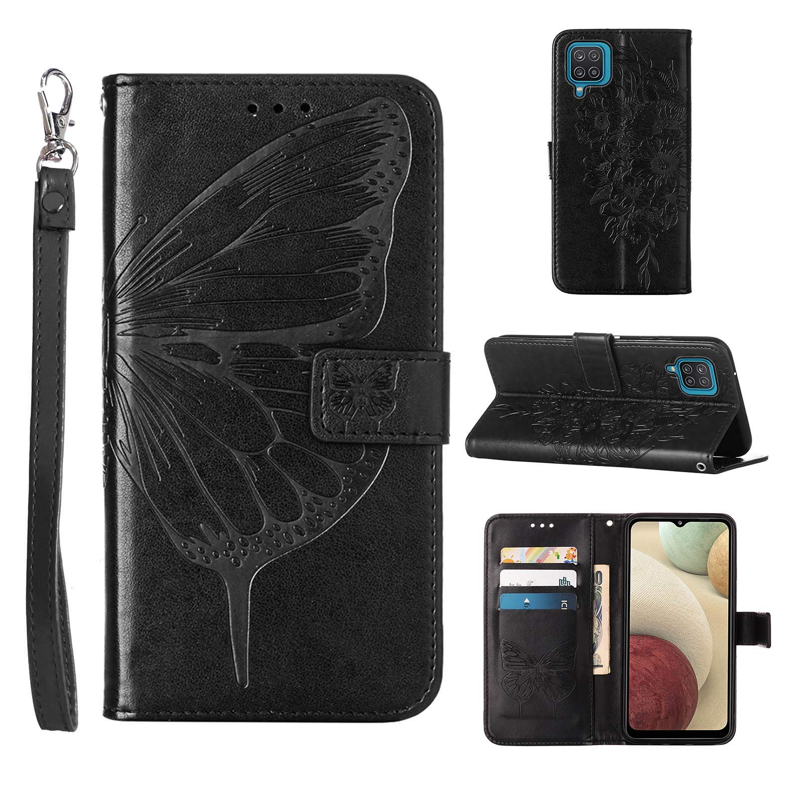 Moment Dextrad for Samsung Galaxy A12 Flip Cover