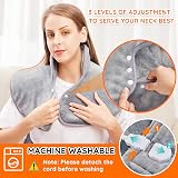 Mia&Coco Electric Heating Pad 60x100cm Back Neck Shoulders Auto-Off 6 Heat view 7