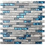 Blujellyfish Gray Marble Tile for Kitchen