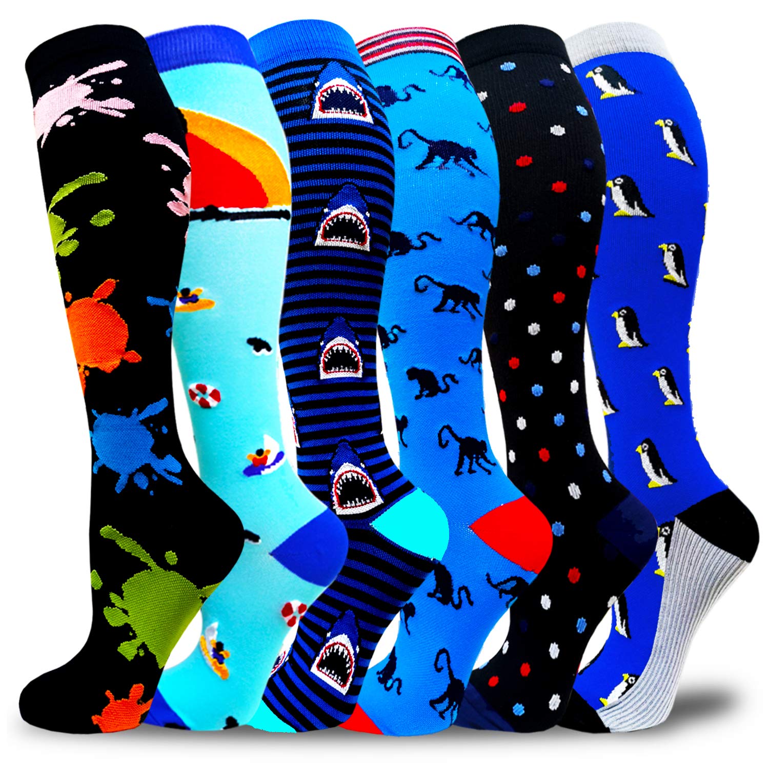 Compression Socks For Women & Men Circulation-Best Support Socks For Medical,Running,Athletic
