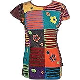 Agan Traders Women's 2026 Winter Rib Knit Cotton Stretchy Patched Bohemian Vibrant Cap Sleeveless Top Tees Blouse