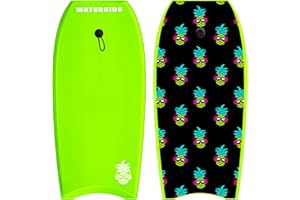 WATERKIDS Kids Surfboard & Leash, Perfect for Learning How to Surf, Made for Kids,Soft Top for Beginners, Foam Surfboard Makes It Easy to Learn How to Surf & Catch Waves