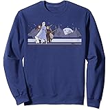 Disney Frozen 2 Group Distressed Poster Sweatshirt