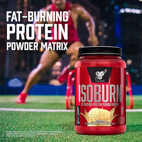 BSN ISOBURN, Lean Whey Protein Powder, Fat Burner for Weight Loss with L- carnitine - Vanilla Ice Cream, (20 Servings) in Saudi Arabia | Whizz  Optimum Nutrition & BSN Sample Box: Eligible Items