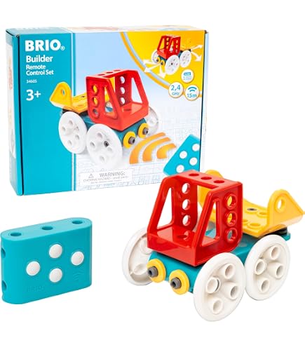 Amazon.com: BRIO 34593 Builder Light Set | Wooden Toy Train Set