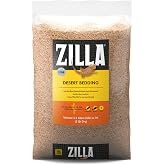 Zilla Desert Bedding Reptile Substrate for Bearded Dragon, 5 Quarts | Leopard gecko substrate, clumping formula for spot cleaning, sand-like texture