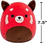 Squishmallows Cici Red Panda 7.5 Inch Plush – Original Squishmallows Brand view 6