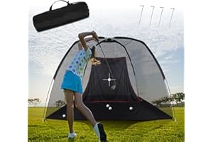 Gulfmore Golf Practice Hitting Net Golf Swing Net Golf Hitting Net Golf Practice Backyard Driving Golf Hitting Practice Net Golf Hitting Target Net Premium Quality