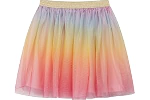 DANI CHINS DaniChins Girl's Layered Tutu Skirt Tulle Princess Sparkle Skirt