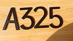 6 Inch Adhesive Mailbox Numbers, Self Stick House