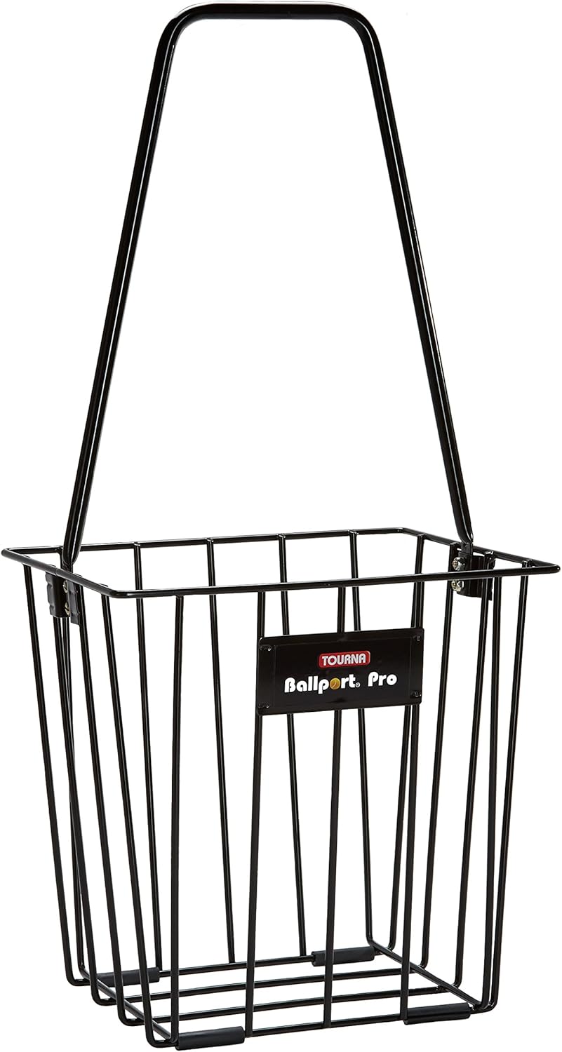 Tourna Ballport 85 Ball Pick up Tennis Hopper : Tennis Ball Hoppers : Sports & Outdoors