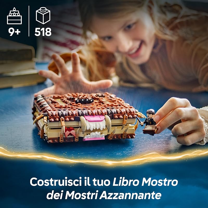 Harry Potter Il Libro Mostro dei mostri azzannante 76449