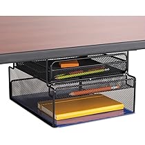 ★MAKOページ★ Amazon.com : Safco 3244BL Onyx Mesh Deluxe Under Desk