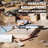 Dremel Versatip 2000 Cordless Soldering Iron Butane Kit 7 Tips view 5