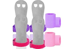 BRAMASOLE Gymnastics Hand Grips with Wristbands 2 Pack for Kids Youth Girls, Palm Protection Gymnastic Bar Gloves with Wrist 