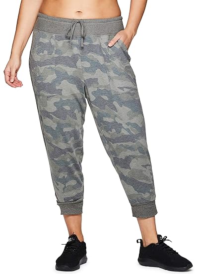 camo capri joggers