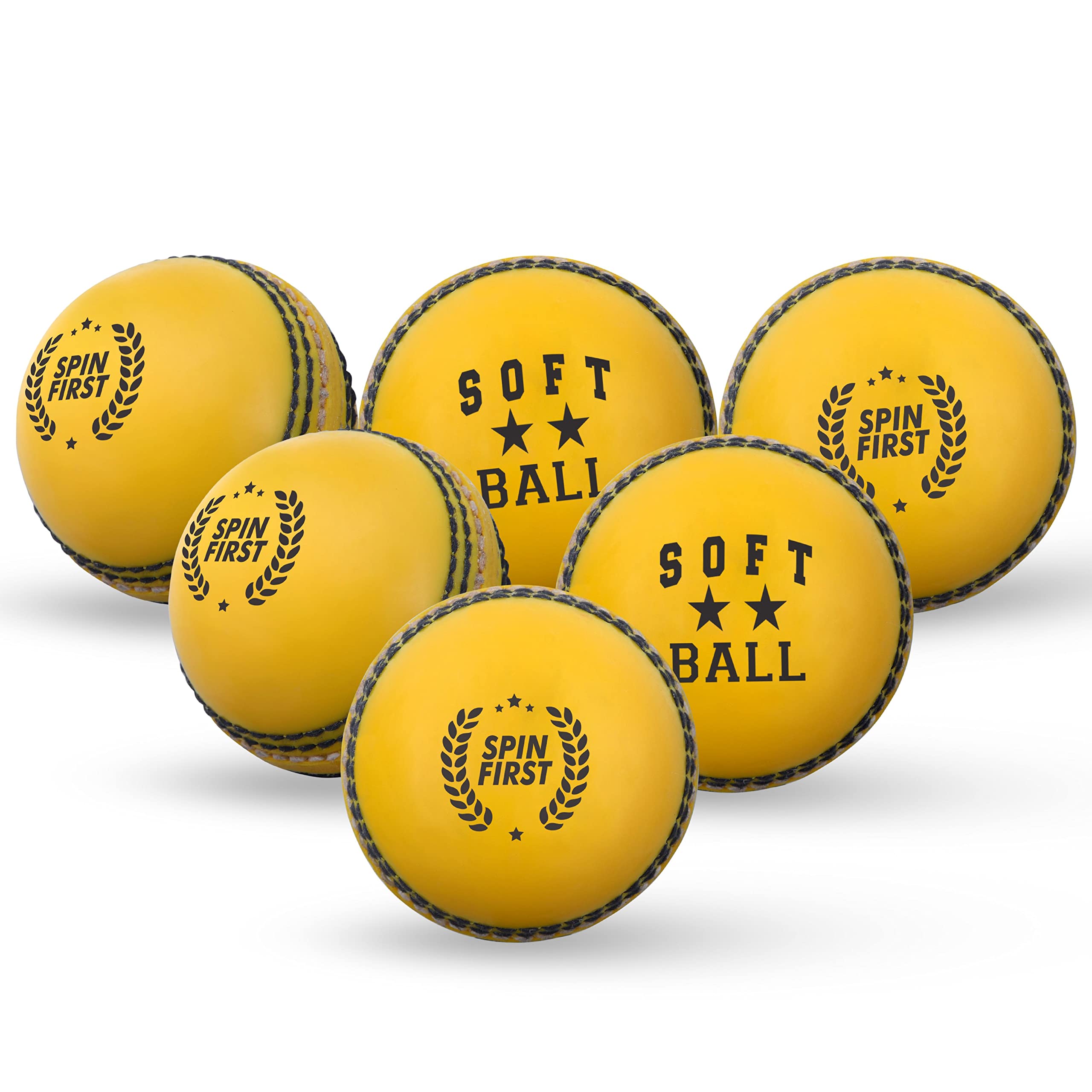 ADS SPORTS Soft Cricket Balls for Practice & Training – Durable Soft Training Ball – Indoor & Outdoor Use – Lightweight Cricket Ball