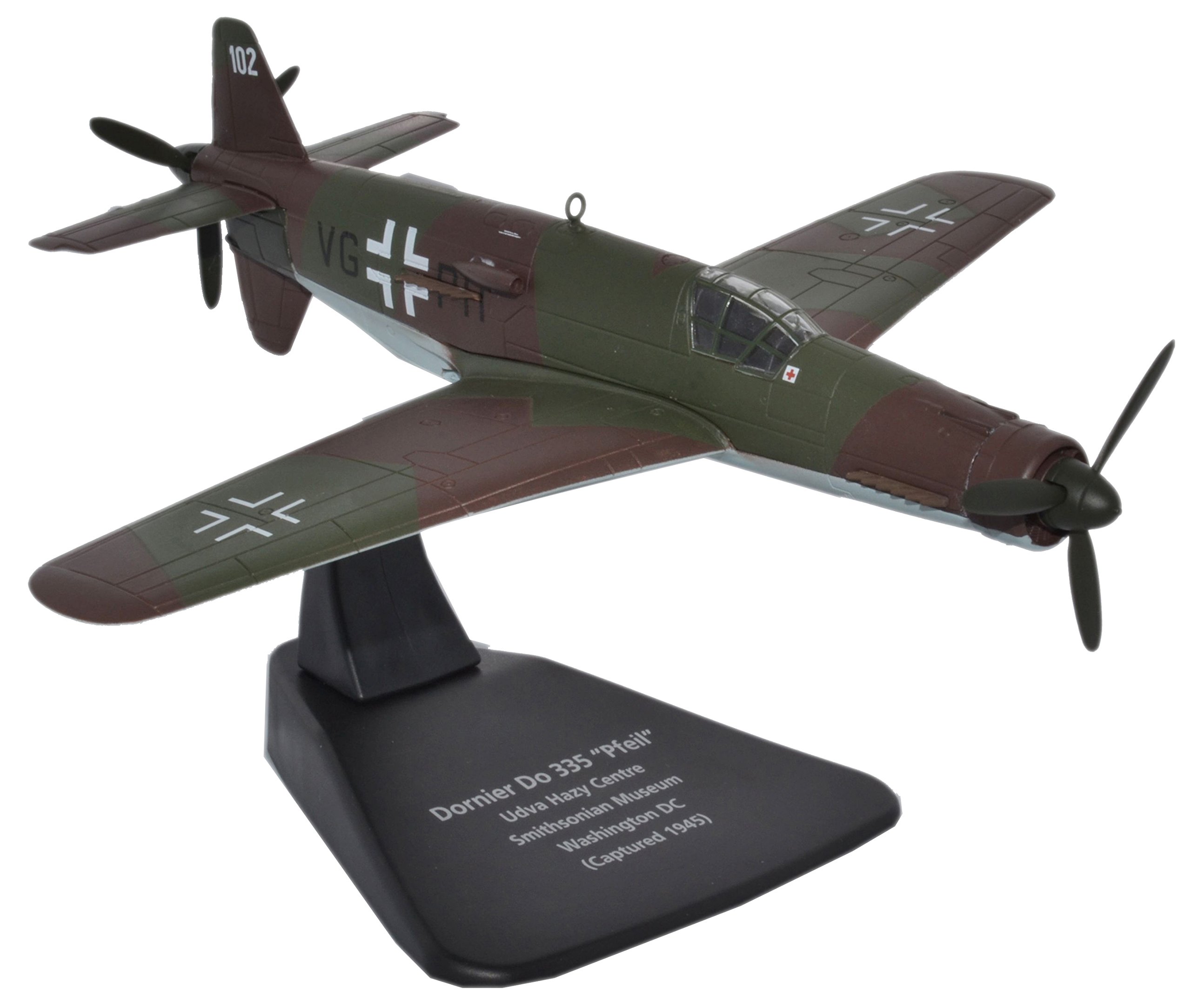 Oxford Diecast "Dornier Do 335 Pfeil Smithsonian Museum Vehicle
