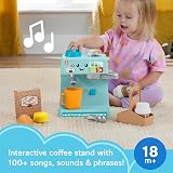 Fisher-Price Learn & Serve Coffee Café Musical Toy Multilanguage view 2