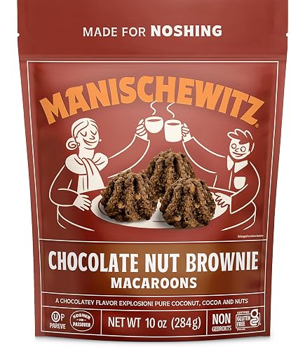 Amazon.com: Manischewitz Chocolate Chip Macaroons, 10oz Resealable